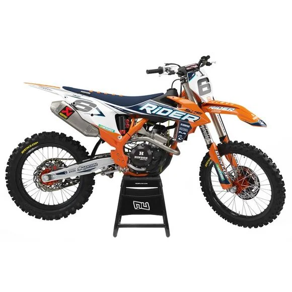 Kit déco RiderUnik FACT – OrangeKTM 65 65 SX – 2002 – 2008Ref : RU1369 / KT-FACT-7