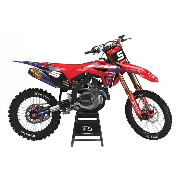 Kit déco RiderUnik GFIVE – Rouge Ref : RU0797 / HO-GFIVE-3