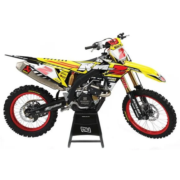 Kit déco RiderUnik GRAFSUZUKI 250 RM-Z 250 – 2007 – 2009Ref : RU0435 / SUGRAF04