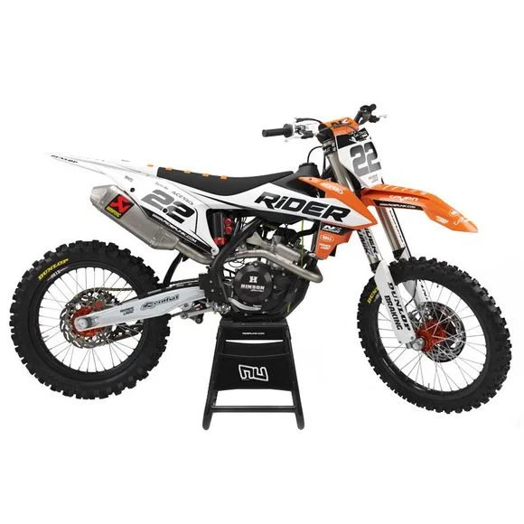 Kit déco RiderUnik OTNB – OrangeKTM 65 65 SX – 2002 – 2008Ref : RU1371 / KT-OTNB-7