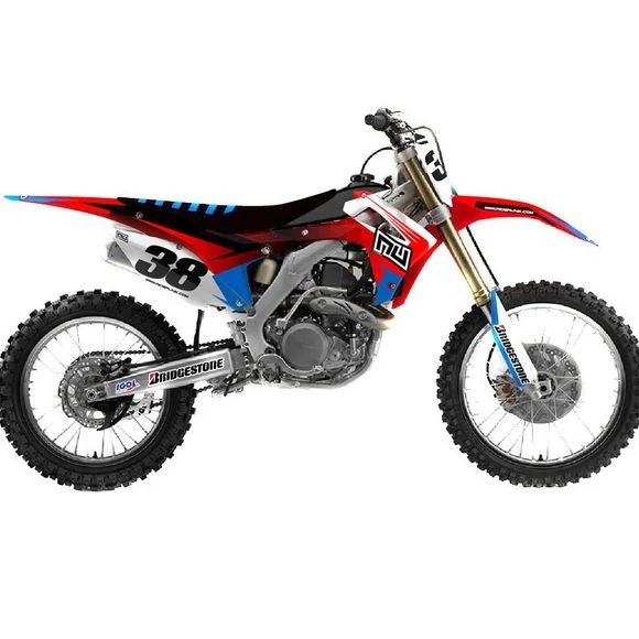 Kit déco RiderUnik RACHONDA 250 CRF 250 R (ME10) – 2006 – 2009Ref : HORAC04