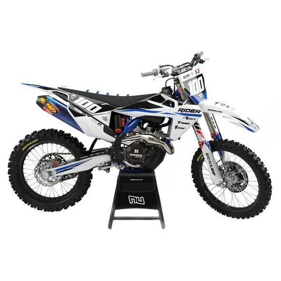 Kit déco RiderUnik RIDER BLUE Ref : RU0115 / HURIDERBL05