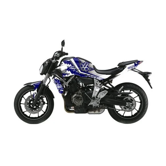 Kit déco RiderUnik URBAN BLUE Ref : RU0597 / MT07-URBANB