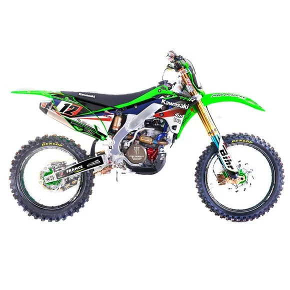 Kit déco RiderUnik VHRKAWASAKI 125 KX 125 (KX125L) – 2000 – 2002Ref : KAVHR05