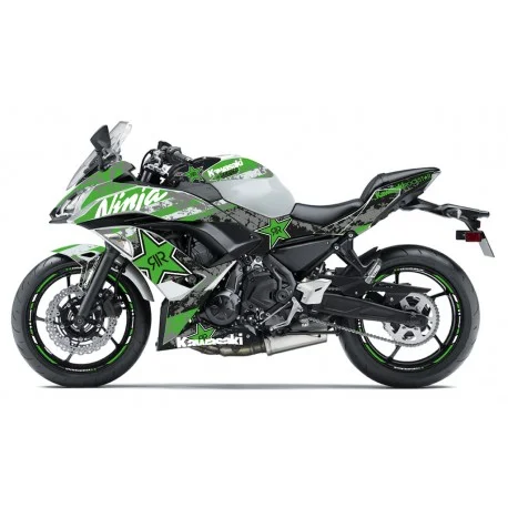Kit deco ROCKSTAR KAWASAKI 650 NINJA 2017-2020