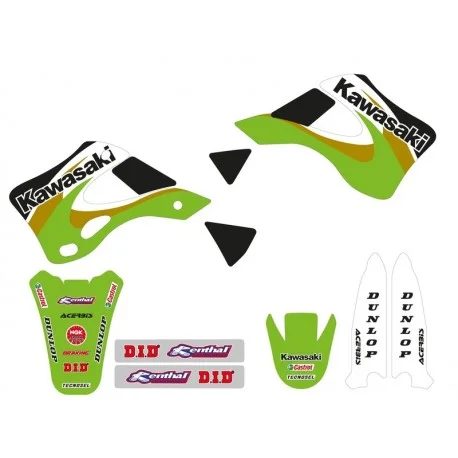 Kit deco TECNOSEL Team OEM Kawasaki 2000