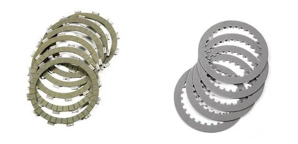 Kit disques d’embrayage Newfren Type garnis et lisses Ref : NWF00142A / 1018287