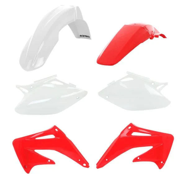 Kit plastiques Acerbis – Blanc / RougeHONDA 450 CRF 450 R (PE05) – 2004Ref : AE5851 / 0007597.239