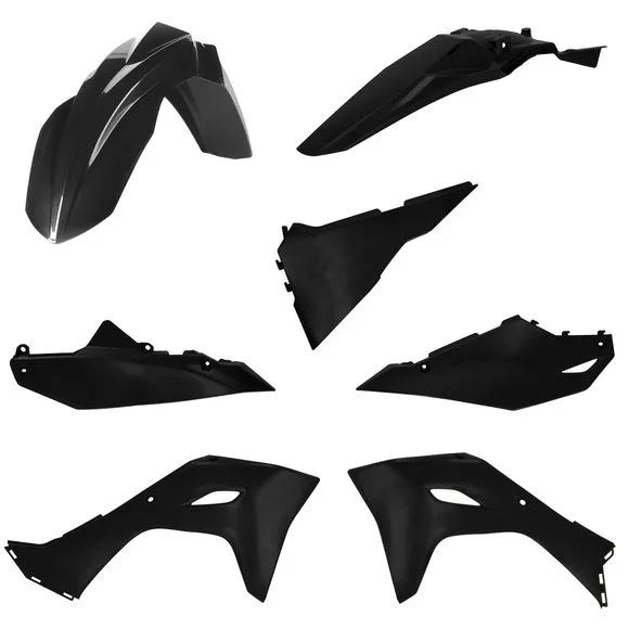 Kit plastiques Acerbis Couleur – Noir Ref : AE5898