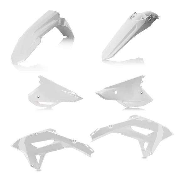 Kit plastiques Acerbis couleur blanc Ref : AE3437 / 0024581.030