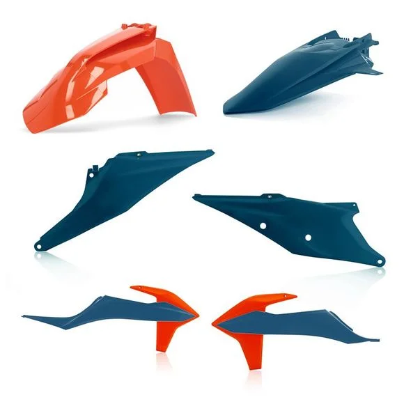 Kit plastiques Acerbis COULEUR BLEU/ORANGE Ref : AE3492 / 0023480.243