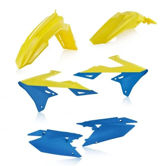 Kit plastiques Acerbis COULEUR JAUNE/BLEU – Bleu / JauneSUZUKI 450 RM-Z 450 – 2019 – 2024Ref : AE2760 / 0023622.274