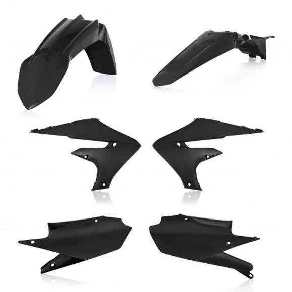 Kit plastiques Acerbis COULEUR NOIR – Noir Ref : AE2856 / 0023630.090