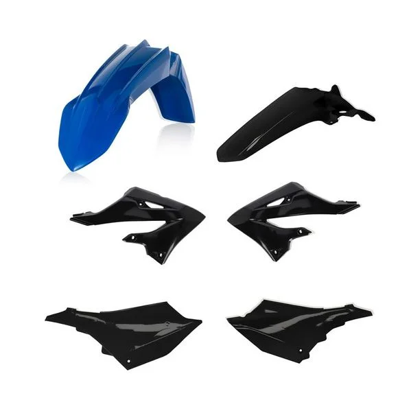 Kit plastiques Acerbis couleur noir/bleu – Noir / Bleu Ref : AE3535 / 0024928.316