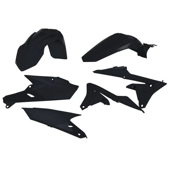 Kit plastiques Acerbis couleur noir Ref : AE0831 / 0017562.090