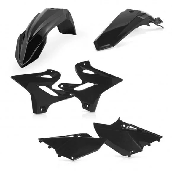 Kit plastiques Acerbis COULEUR NOIR Ref : AE2089 / 0023084.090