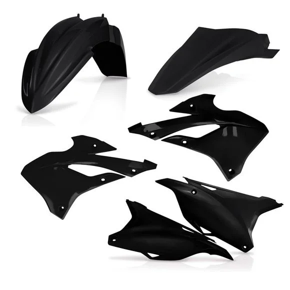 Kit plastiques Acerbis COULEUR NOIR Ref : AE3462 / 0024924.090