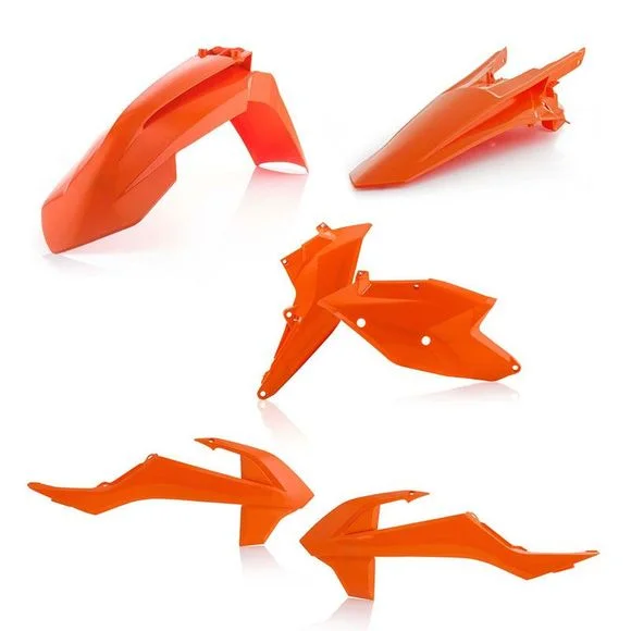 Kit plastiques Acerbis COULEUR ORANGE Ref : AE1934 / 0022370.011.016
