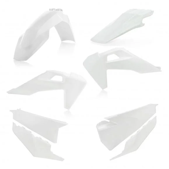Kit plastiques Acerbis COULEUR ORIGINE – Blanc Ref : AE2555 / 0023482.553