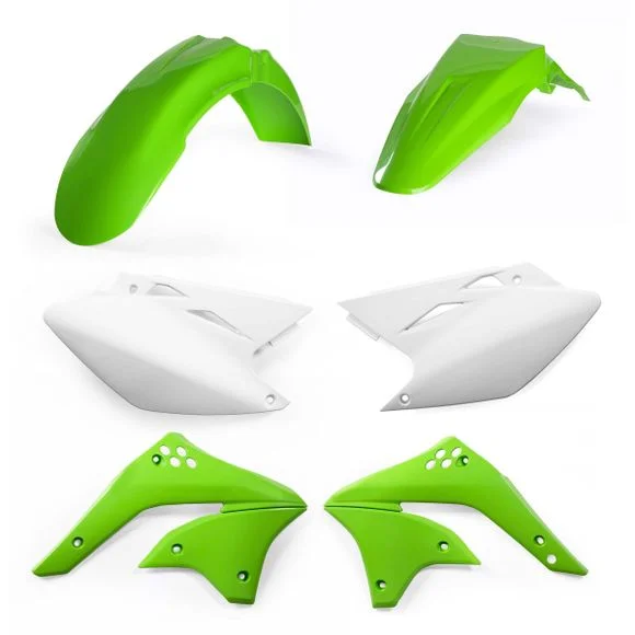 Kit plastiques Acerbis couleur origine Replica 2008KAWASAKI 250 KX 250 F (KX250T) – 2006 – 2008Ref : AE0755 / 0009111.553.008