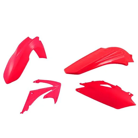 Kit plastiques Acerbis couleur rouge Ref : AE0712 / 0013148.110