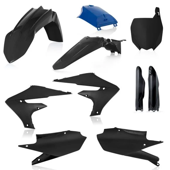 Kit plastiques Acerbis Full – Noir / Bleu Ref : AE5940