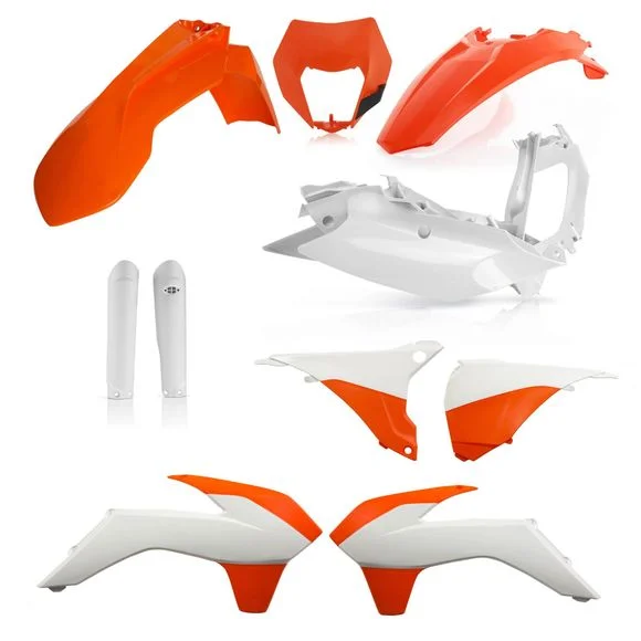 Kit plastiques Acerbis Full – Orange / Blanc Ref : AE6037