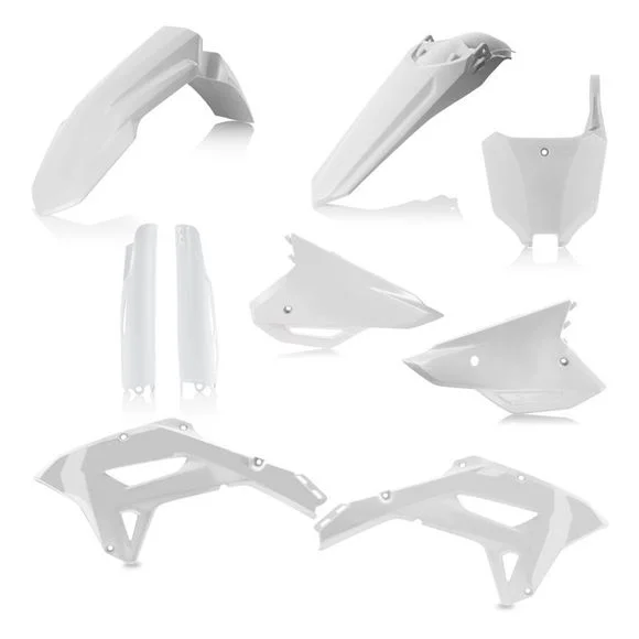 Kit plastiques Acerbis Full couleur blanc Ref : AE3451 / 0024582.030