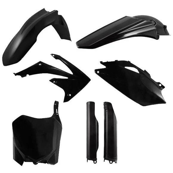 Kit plastiques Acerbis Full couleur noir Ref : AE0837 / 0013979.090