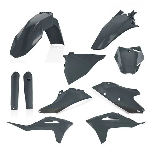 Kit plastiques Acerbis FULL KIT GRIS METALLIQUE – Gris Ref : AE3563 / 0024631.072