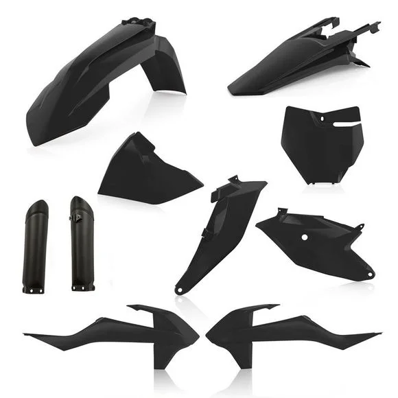 Kit plastiques Acerbis FULL KIT NOIR Ref : AE1972 / 0022933.090