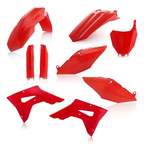 Kit plastiques Acerbis FULL KIT ROUGEHONDA 450 CRF 450 RX ENDURO (PE07) – 2017 – 2018Ref : AE1802 / 0022531.110