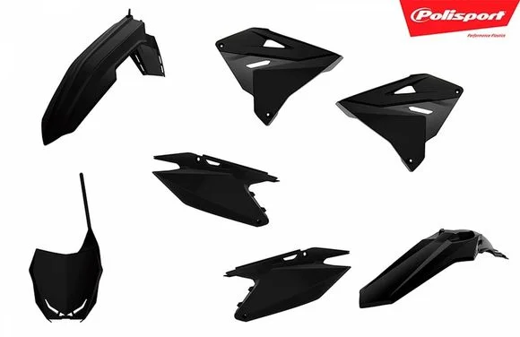 Kit plastiques Polisport couleur origine Ref : PLS00681A / 1086120003