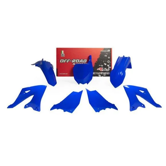 Kit plastiques R-tech 5 p Yamaha YZ Bleu – Bleu Ref : RTH0384 / RKITYZ0BL0022