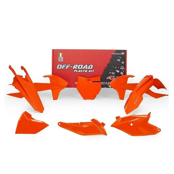 Kit plastiques R-tech 6 p K orange – Orange Ref : RTH0245 / RKITKTMAR0185
