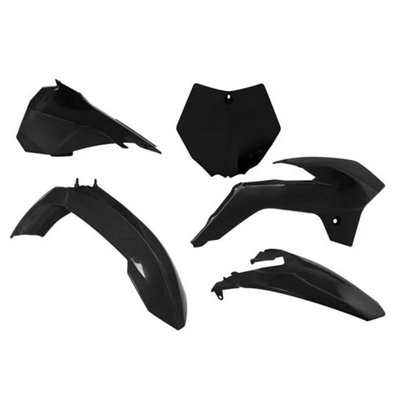 Kit plastiques R-tech KTM Noir – Noir Ref : RTH0285 / RKITKTMNR0513