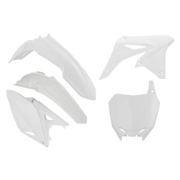 Kit plastiques R-tech Suzuki Blanc – BlancSUZUKI 250 RM-Z 250 – 2010 – 2018Ref : RTH0359 / RKITRMZBN0511