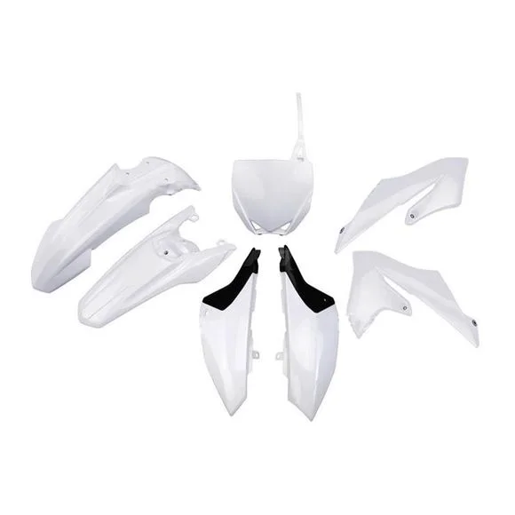 Kit plastiques Ufo couleurs blancYAMAHA 65 YZ 65 – 2017 – 2025Ref : 4420010002 / 1087944002