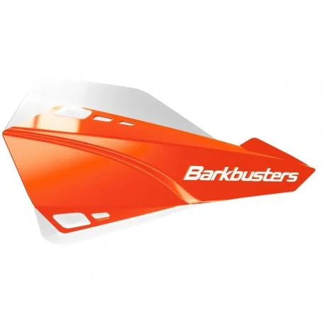 Kit protege-mains BARKBUSTERS Sabre montage universel orange/deflecteur blanc
