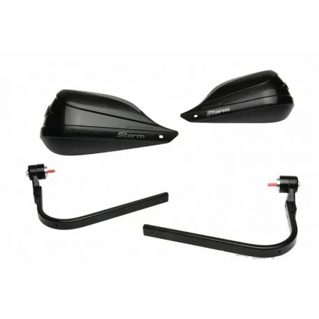 Kit protege-mains moto BARKBUSTERS Storm point d’attache simple 6-8mm pas de vis interieur