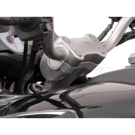 Kit rehausse de guidon moto SW MOTECH 22mm hauteur 18mm KAWASAKI versys 650 2007-2014
