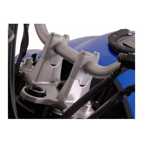 Kit rehausse de guidon moto SW MOTECH 22mm hauteur 27mm YAMAHA FJR 1300 2000-2005