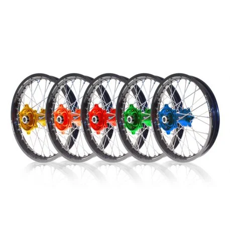 Kit roues completes avant + arriere HUSQVARNA FC TC KTM SX SX-F ART MX 21×1,60/19×2,15