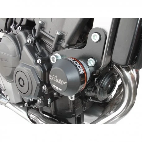 Kit roulettes de protection TOP BLOCK HONDA CBF 600 2008-2012 CB 600 HORNET 2007-2010