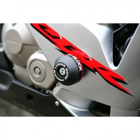 Kit roulettes de protection TOP BLOCK HONDA CBR 600 RR 2003-2006