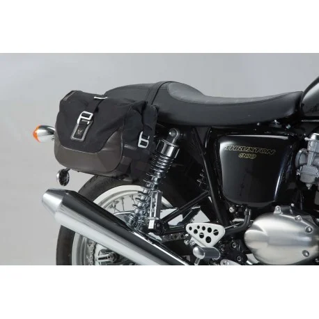 Kit sacoche laterale SW MOTECH Legend Gear LC – Black Edition TRIUMPH 865 BONNEVILLE 900 THRUXTON