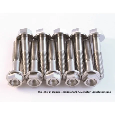 Kit vis titane SCAR M6x14 YAMAHA YZ YZF WRF