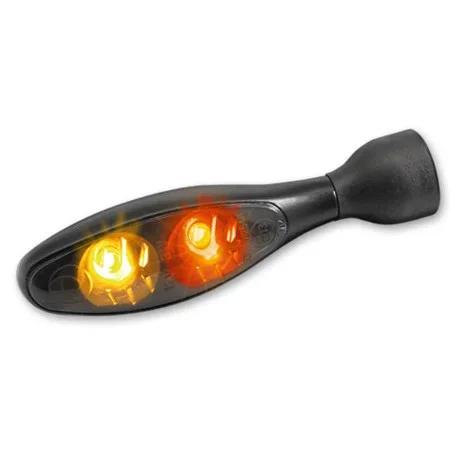 LED TURN SIGNAL 3 IN 1 MICRO 1000 DF DARK BLACK