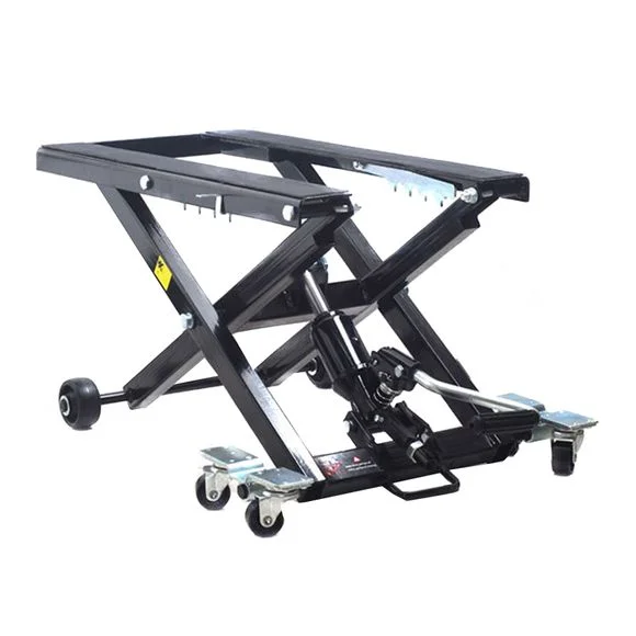 Lève moto Brazoline TABLE ELEVATRICE (capacité 453 kg) Universel – Noir Ref : 1439