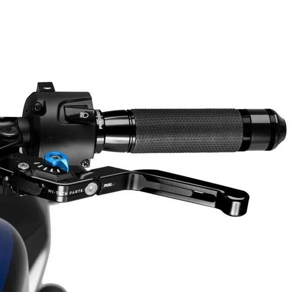 Levier d’embrayage Puig rabattable extensible 3.0 Noir Universel – Bleu Ref : PUI0158